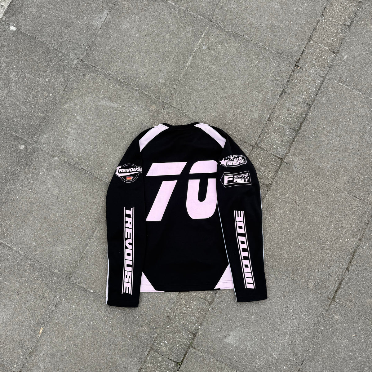 Jersey - Pink/Schwarz