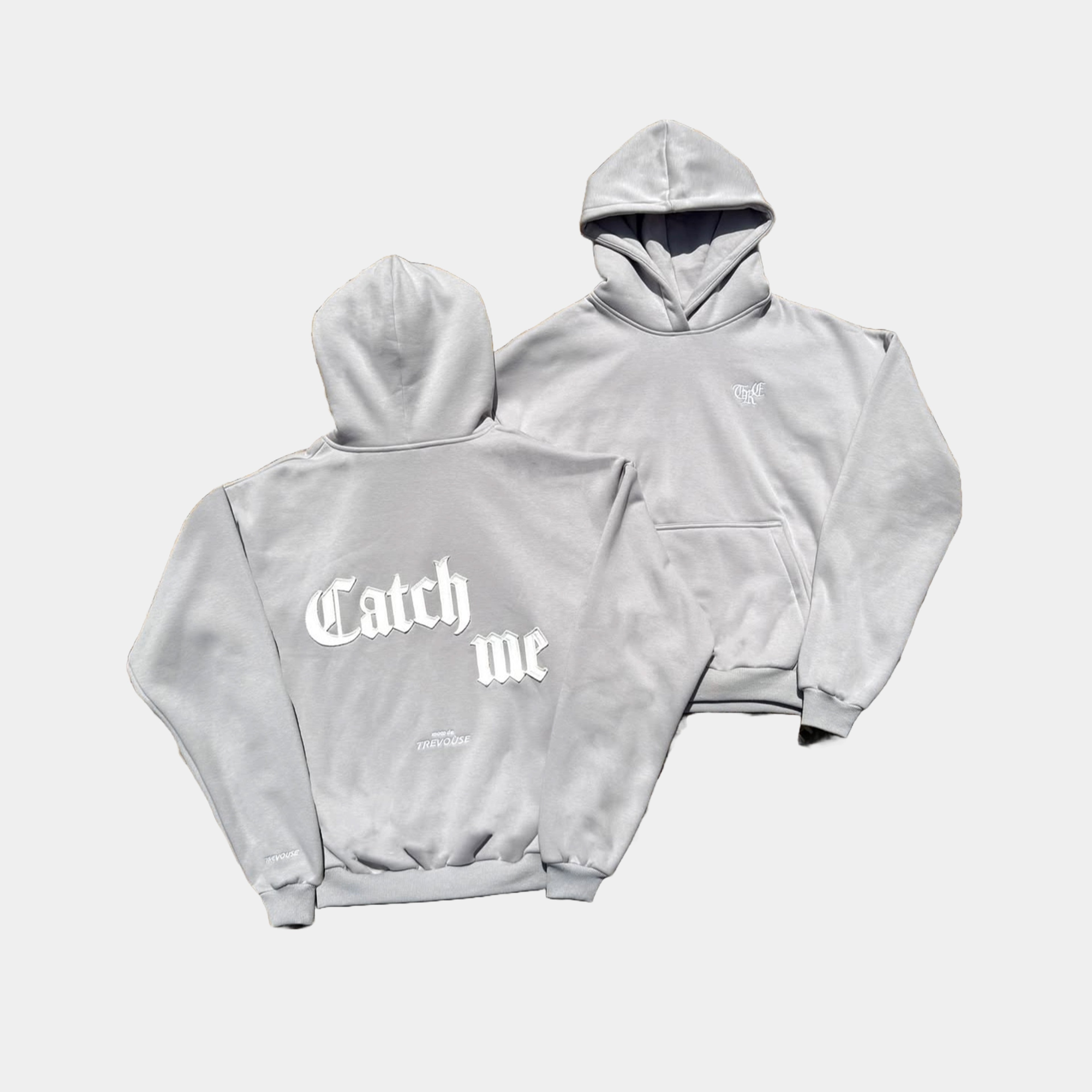 Catch Me Hoodie - Sand Grau