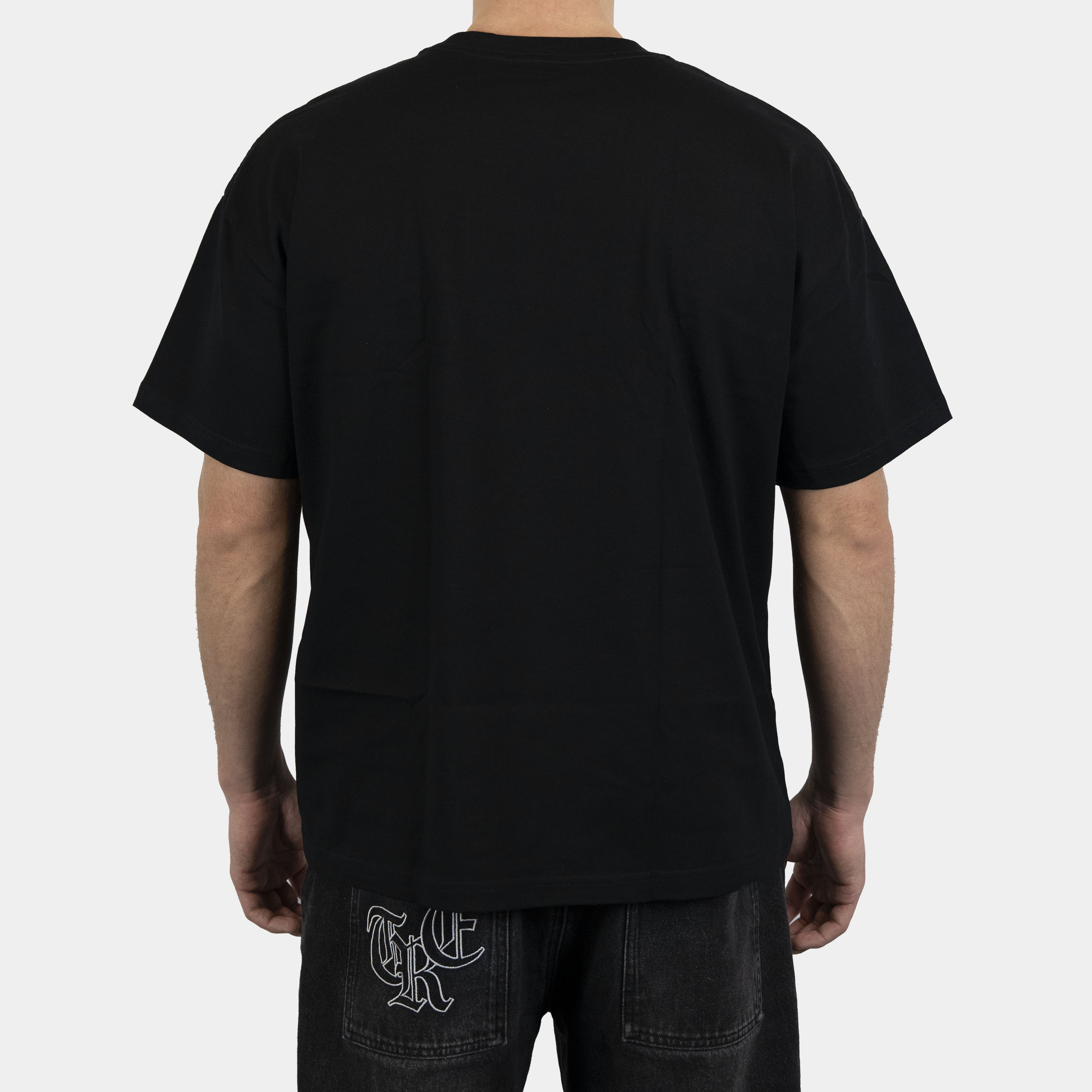 Glow Tee - Midnight Schwarz