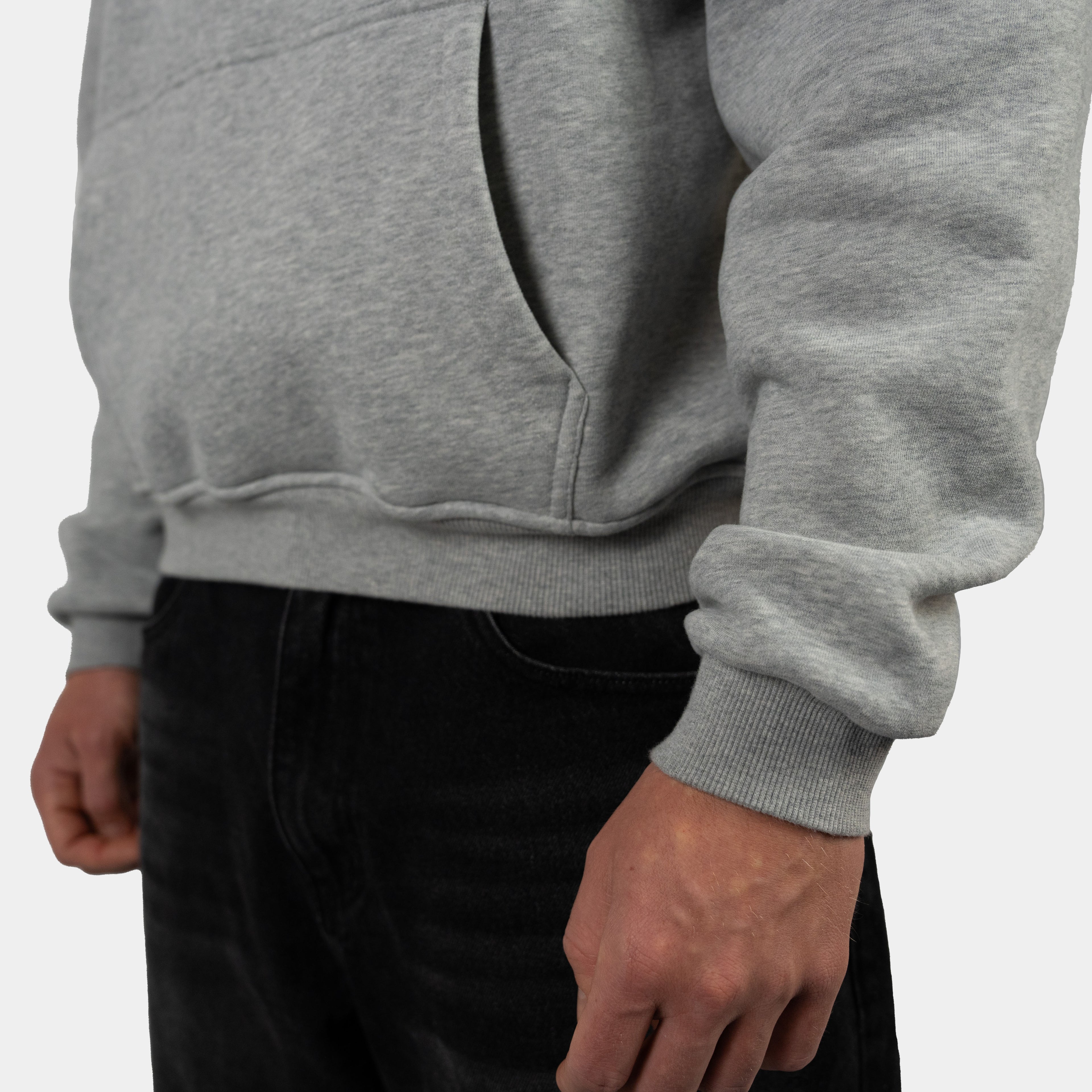 Hoodie in Grau von Trevouse - Bund